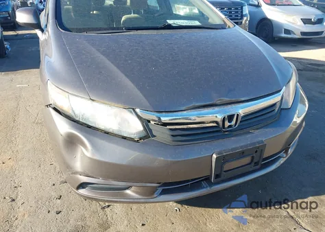 2012 Honda Civic Ex из США, поврежденный, VIN 19XFB2F86CE107126